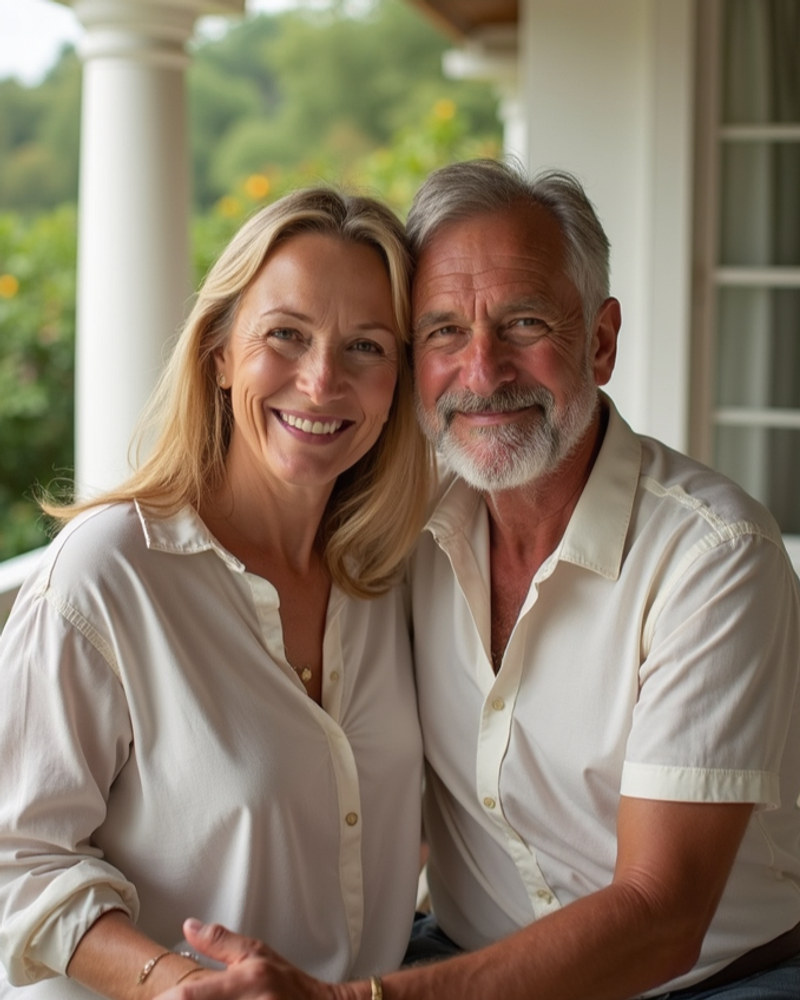 A couple enjoying time together